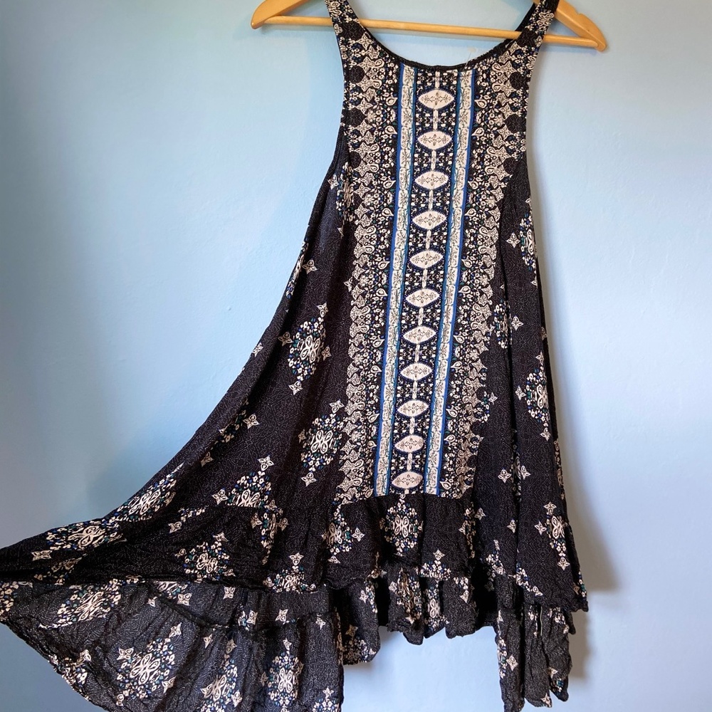 Free People Intimately NWOT Mini Slip Dress Cut out
